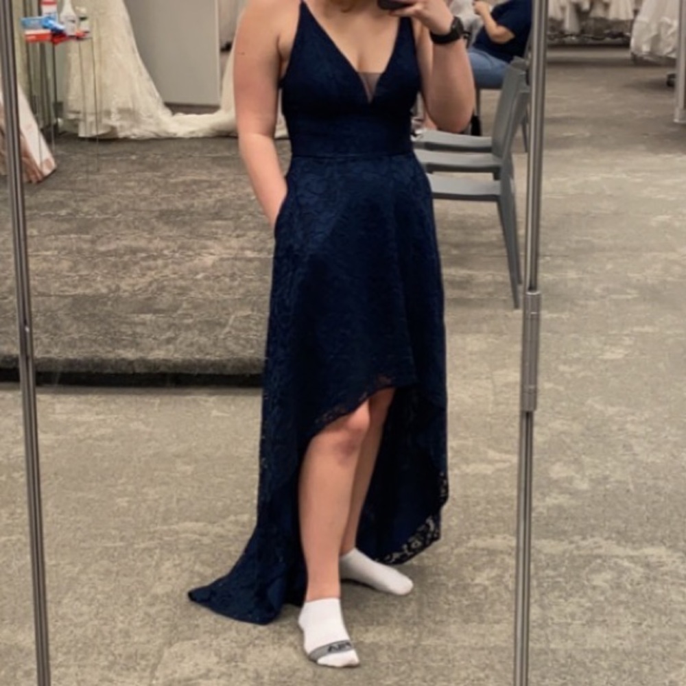 Blue David’s Bridal Prom Dress
